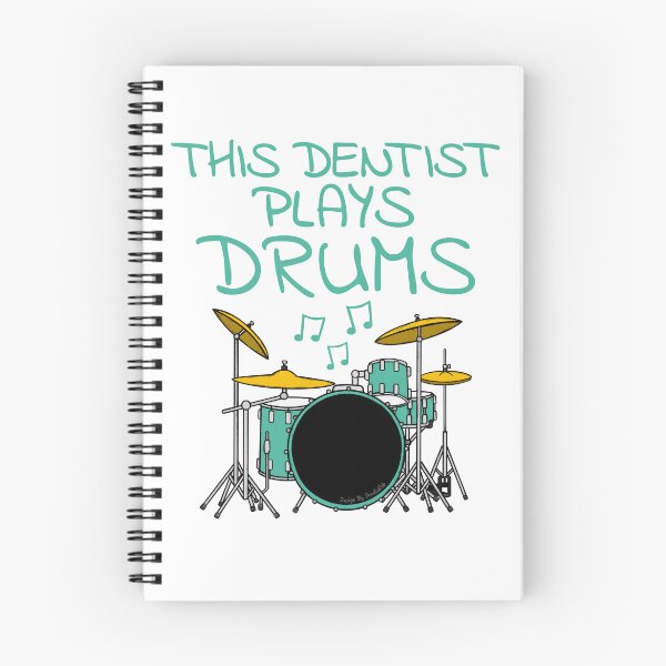Item preview, This Dentist Plays Drums, Drum Kit Drummer Musician designed and sold by doodlerob.