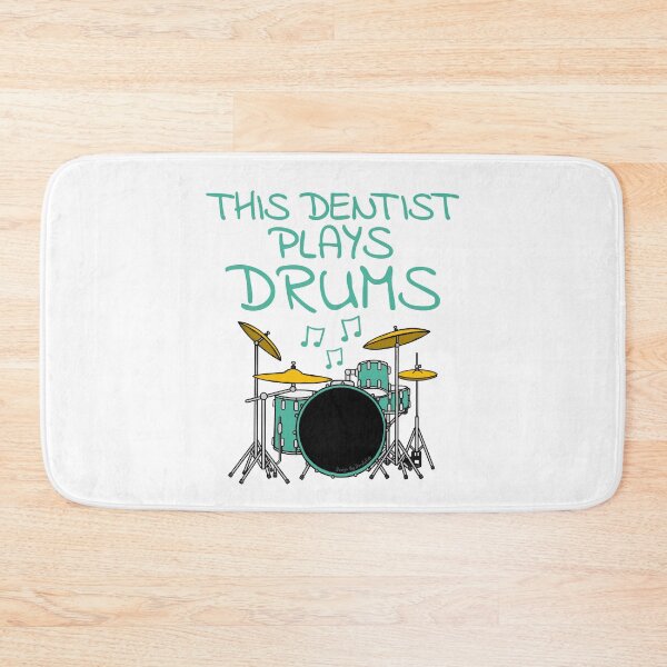 Item preview, This Dentist Plays Drums, Drum Kit Drummer Musician designed and sold by doodlerob.