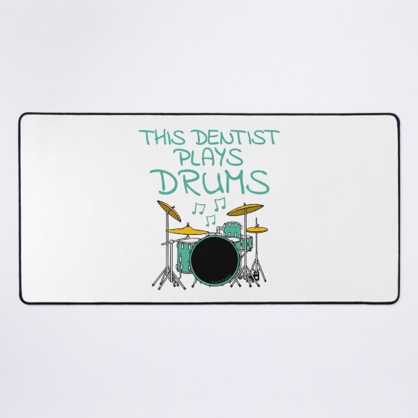 Item preview, This Dentist Plays Drums, Drum Kit Drummer Musician designed and sold by doodlerob.