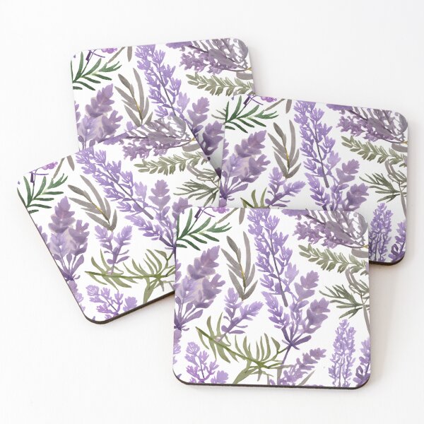 Item preview, Lavender and rosemary watercolor designed and sold by AKRE R.