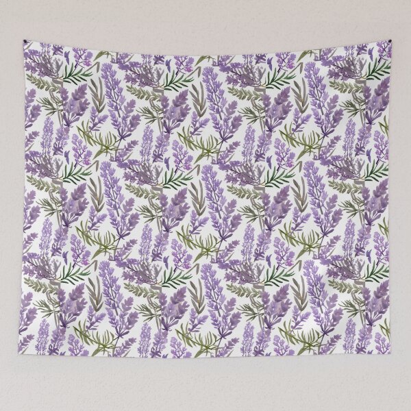 Item preview, Lavender and rosemary watercolor designed and sold by AKRE R.