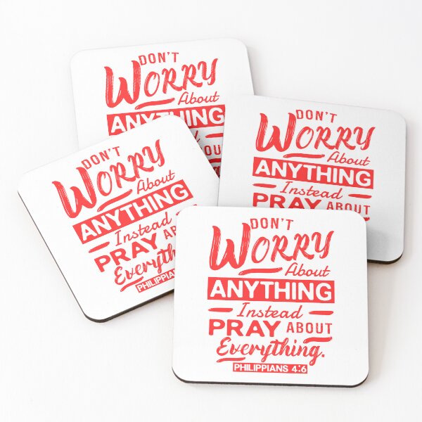 Item preview, Philippians 4:6 Don’t Worry About Anything designed and sold by plushism.
