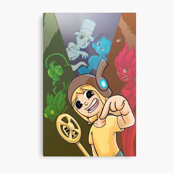 Ohmworld-Cover to Have I Got A Story for You! Metal Print