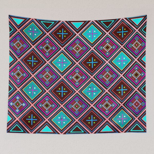 Item preview, Indigenous ethnic pattern design illustration designed and sold by Iknu art.