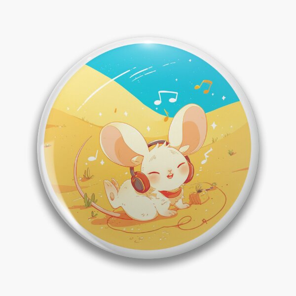 Item preview, Cute Mouse Listening to music designed and sold by SMARTKIT  DESIGNAGENCY.