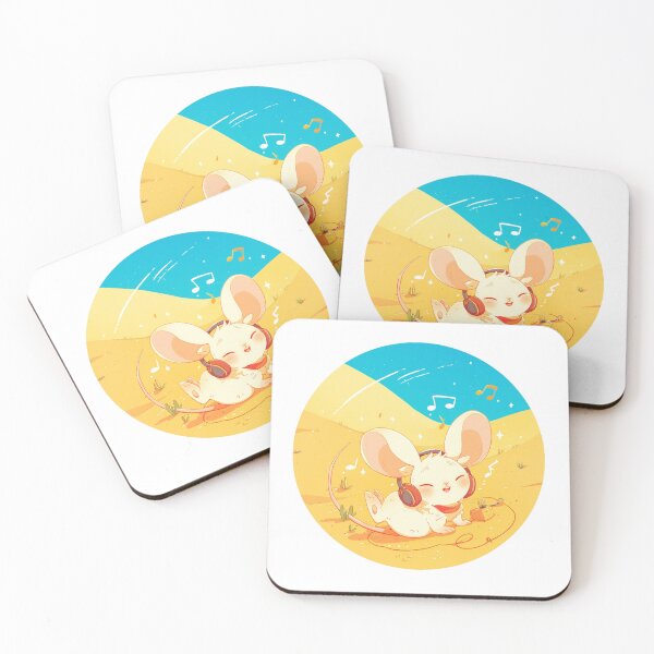 Item preview, Cute Mouse Listening to music designed and sold by SMARTKIT  DESIGNAGENCY.