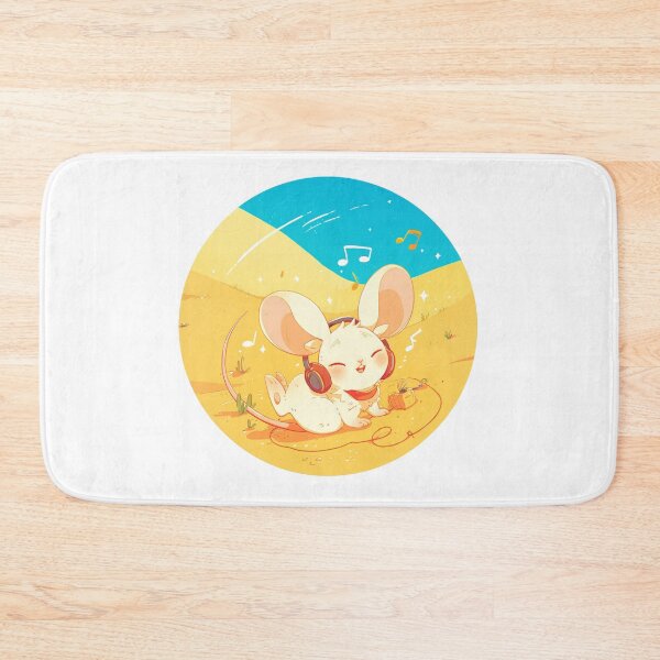Item preview, Cute Mouse Listening to music designed and sold by SMARTKIT  DESIGNAGENCY.