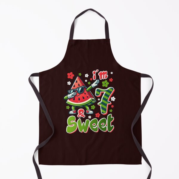 Item preview, Kids 7 year old Watermelon Birthday For Girl Sweet Fruit 7th B-day T-Shirt ltsp designed and sold by SandraKinardS.
