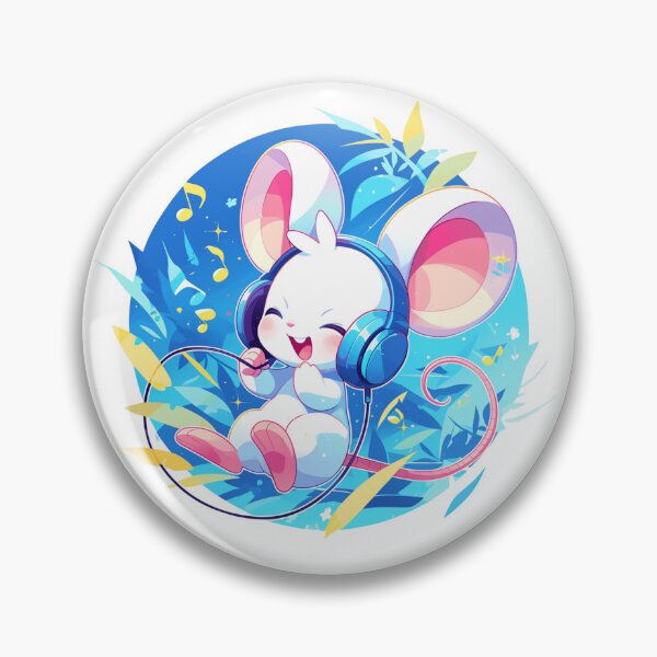 Item preview, Cute Mouse Listening to music designed and sold by SMARTKIT  DESIGNAGENCY.