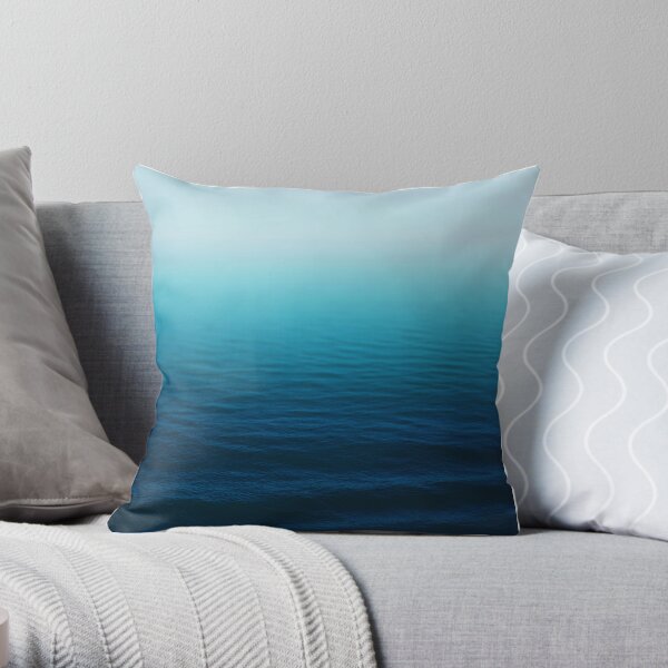 deep blue throw pillows