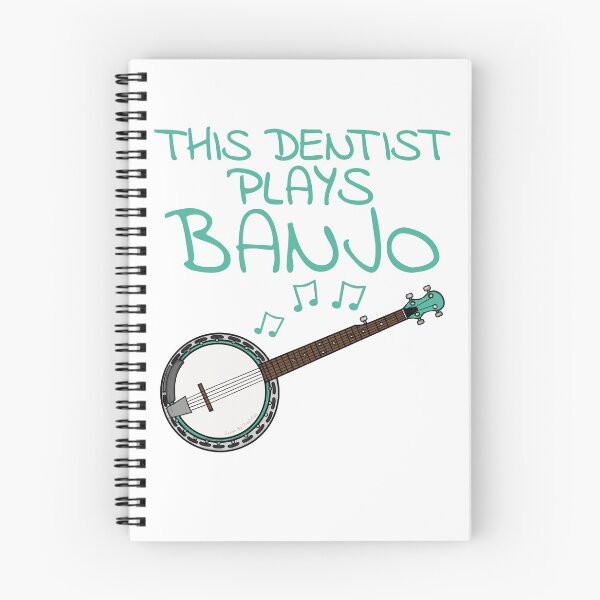 Item preview, This Dentist Plays Banjo, Banjoist Folk Musician designed and sold by doodlerob.