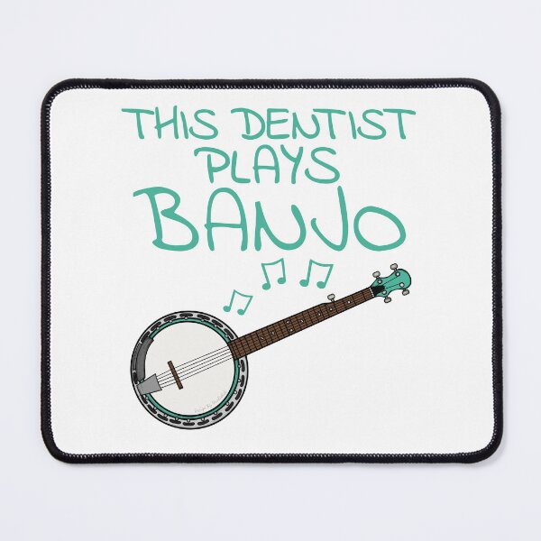 Item preview, This Dentist Plays Banjo, Banjoist Folk Musician designed and sold by doodlerob.