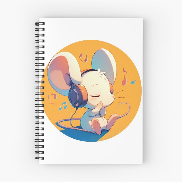 Item preview, Cute Mouse Listening to music designed and sold by SMARTKIT  DESIGNAGENCY.