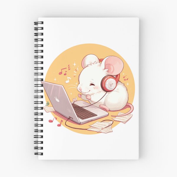 Item preview, Cute Mouse Listening to music designed and sold by SMARTKIT  DESIGNAGENCY.