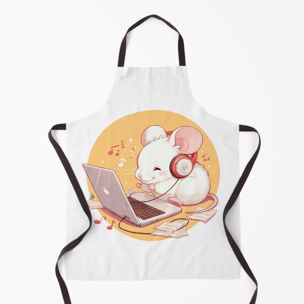 Item preview, Cute Mouse Listening to music designed and sold by SMARTKIT DESIGNAGENCY.