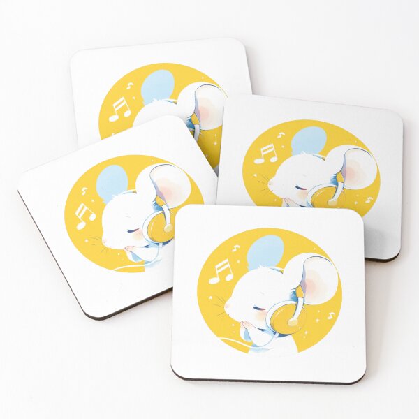 Item preview, Cute Mouse Listening to music designed and sold by SMARTKIT  DESIGNAGENCY.