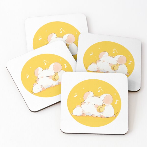 Item preview, Cute Mouse Listening to music designed and sold by SMARTKIT  DESIGNAGENCY.