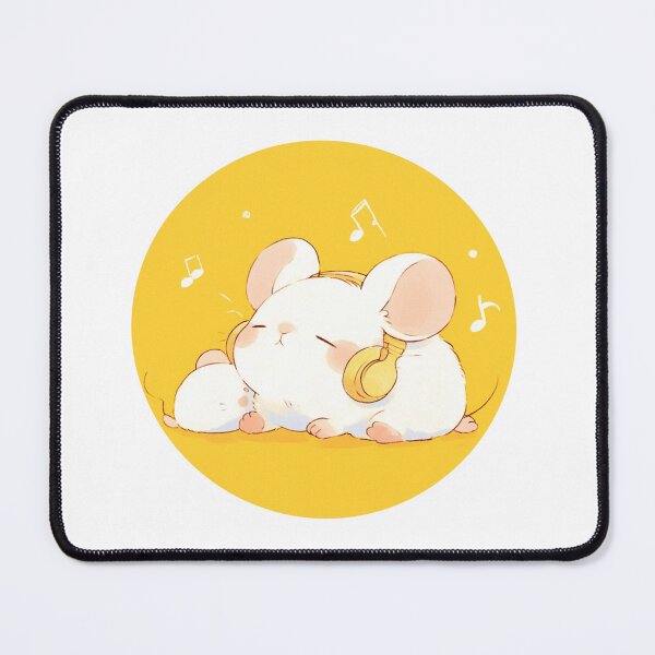 Item preview, Cute Mouse Listening to music designed and sold by SMARTKIT DESIGNAGENCY.