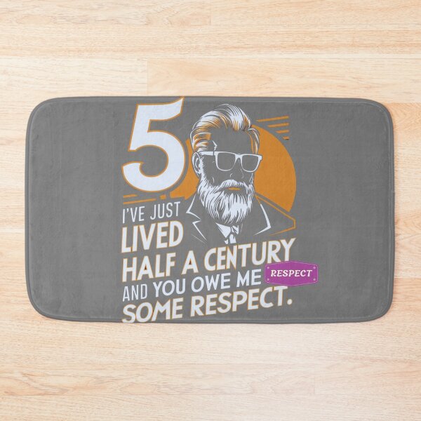 Item preview, Funny Vintage 50th Birthday T-Shirt – Best Dad & Grandpa Gift for Half a Century Celebration designed and sold by Ajax90.