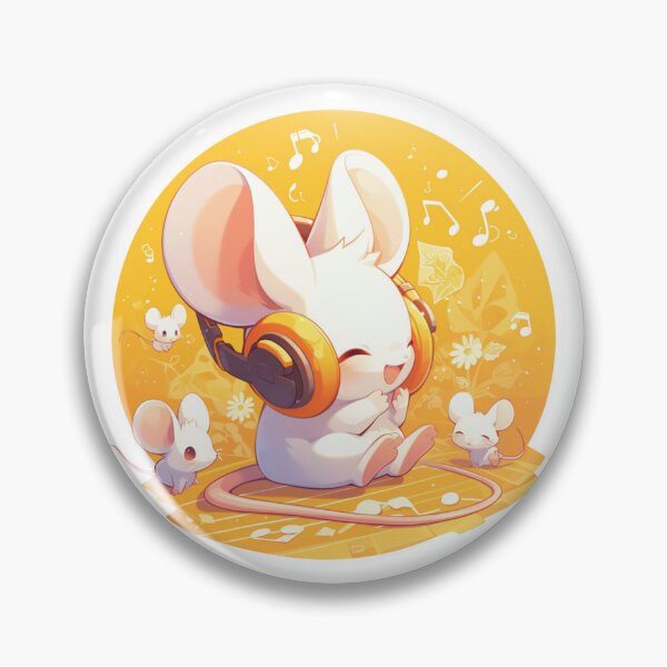 Item preview, Cute Mouse Listening to music designed and sold by SMARTKIT  DESIGNAGENCY.