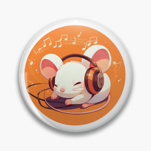 Item preview, Cute Mouse Listening to music designed and sold by SMARTKIT  DESIGNAGENCY.