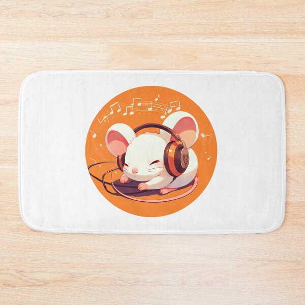 Item preview, Cute Mouse Listening to music designed and sold by SMARTKIT  DESIGNAGENCY.