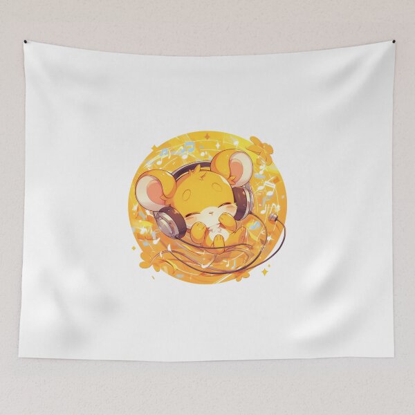Item preview, Cute Mouse Listening to music designed and sold by SMARTKIT  DESIGNAGENCY.