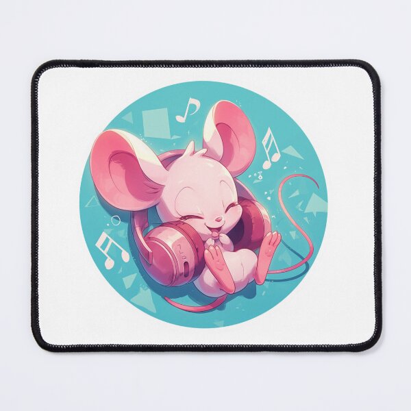 Item preview, Cute Mouse Listening to music designed and sold by SMARTKIT  DESIGNAGENCY.