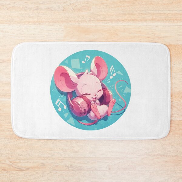 Item preview, Cute Mouse Listening to music designed and sold by SMARTKIT  DESIGNAGENCY.