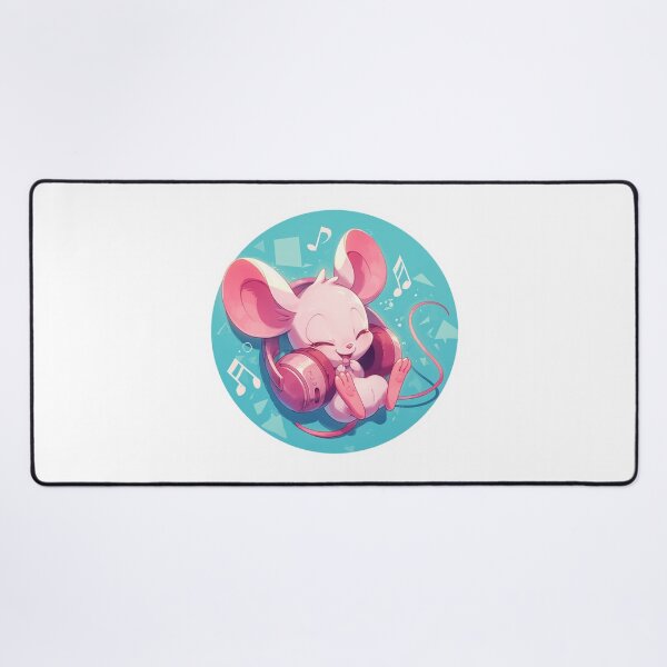 Item preview, Cute Mouse Listening to music designed and sold by SMARTKIT DESIGNAGENCY.