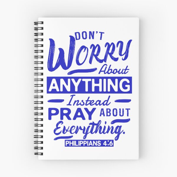 Item preview, Philippians 4:6 Don’t Worry About Anything designed and sold by plushism.