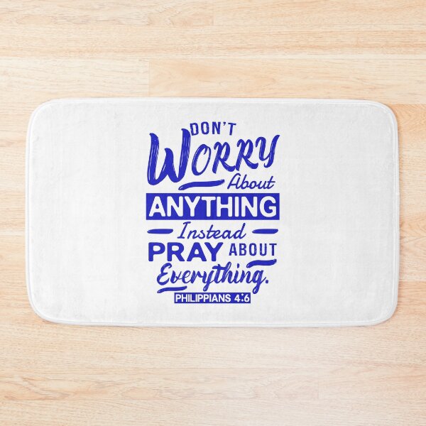 Item preview, Philippians 4:6 Don’t Worry About Anything designed and sold by plushism.