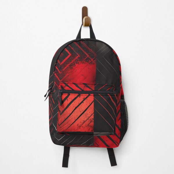 Item preview, Geometric patterns in hues of black and red v.2 designed and sold by Print2Harbor.