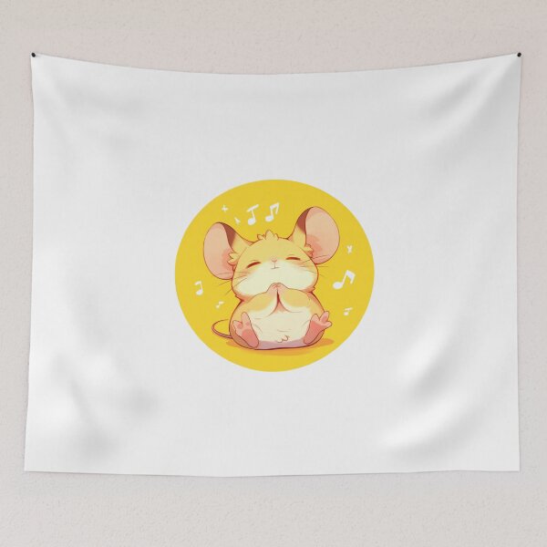Item preview, Cute Mouse Listening to music designed and sold by SMARTKIT  DESIGNAGENCY.
