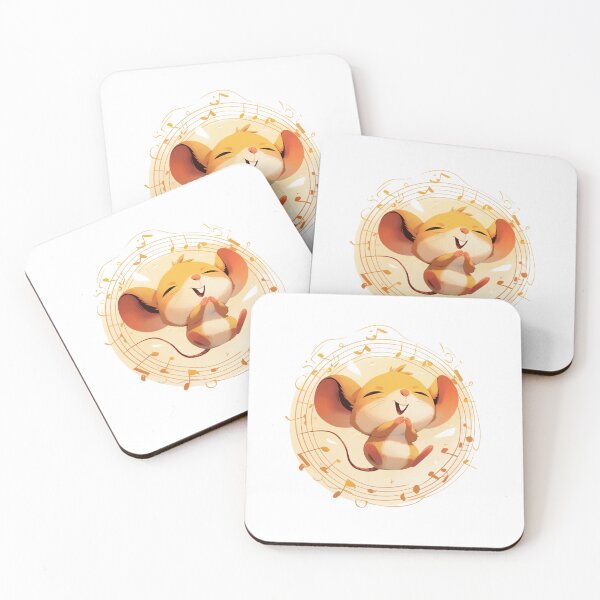Item preview, Cute Mouse Listening to music designed and sold by SMARTKIT  DESIGNAGENCY.