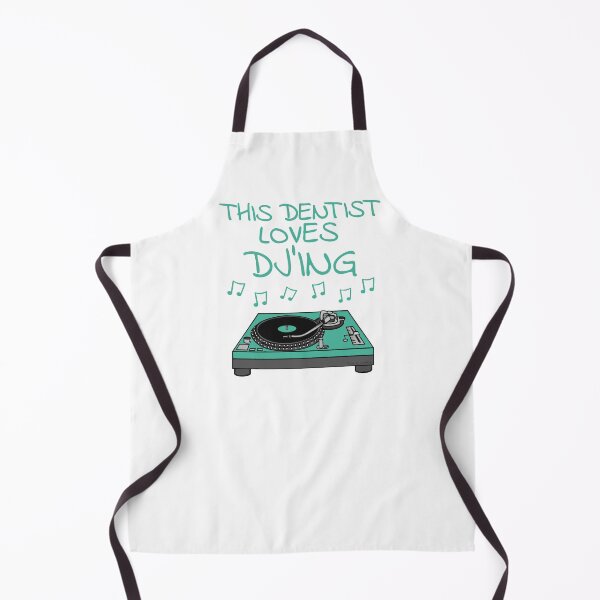 Item preview, This Dentist Loves DJ'ing, DJ Music Producer Musician designed and sold by doodlerob.