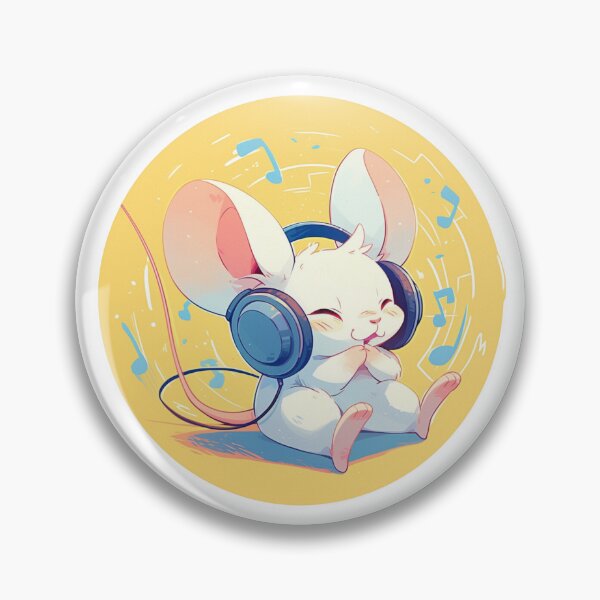 Item preview, Cute Mouse Listening to music designed and sold by SMARTKIT  DESIGNAGENCY.