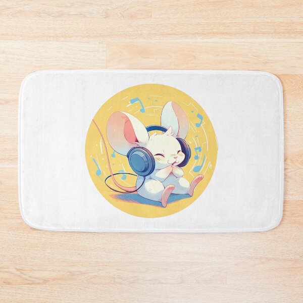 Item preview, Cute Mouse Listening to music designed and sold by SMARTKIT  DESIGNAGENCY.