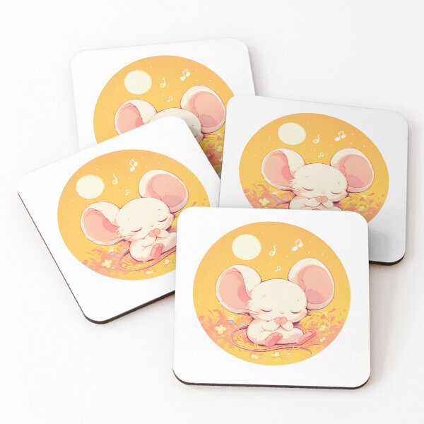 Item preview, Cute Mouse Listening to music designed and sold by SMARTKIT  DESIGNAGENCY.