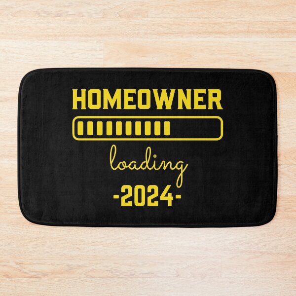 Item preview, Homeowner loading 2024 - yellow text designed and sold by EmeraldeaArt.