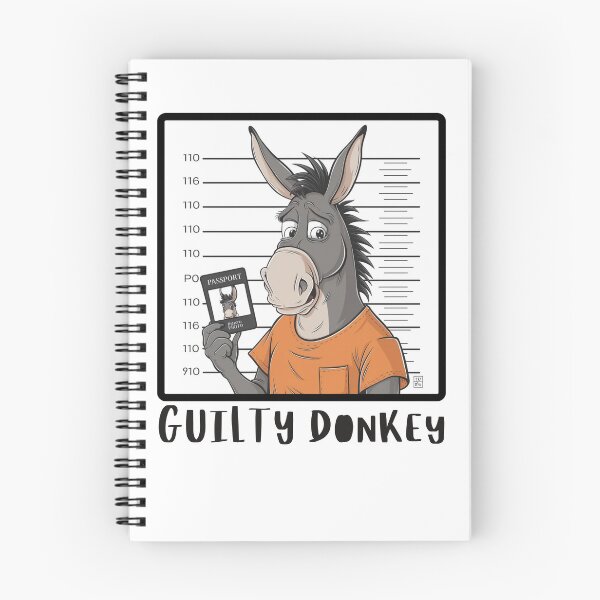 Item preview,  Guilty Donkey Mugshot designed and sold by Colorful-Garden.