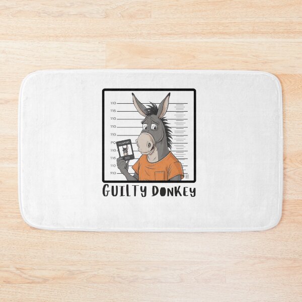 Item preview,  Guilty Donkey Mugshot designed and sold by Colorful-Garden.