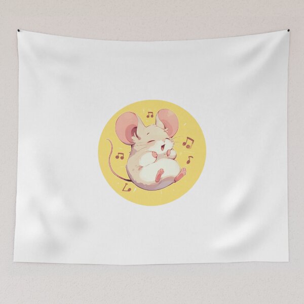 Item preview, Cute Mouse Listening to music designed and sold by SMARTKIT  DESIGNAGENCY.