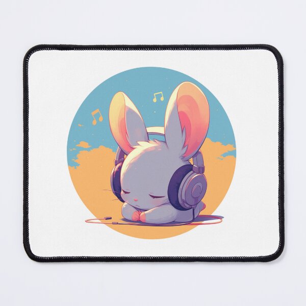 Item preview, Cute Mouse Listening to music designed and sold by SMARTKIT DESIGNAGENCY.