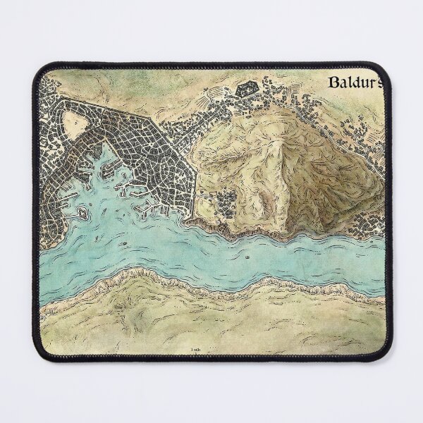 Item preview, Baldur's Gate Map 5e designed and sold by AlexaHamil.