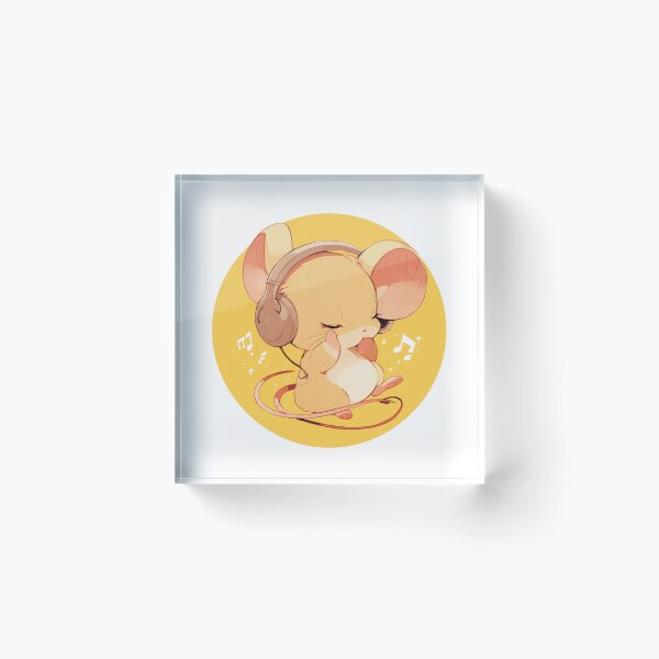 Item preview, Cute Mouse Listening to music designed and sold by SMARTKIT  DESIGNAGENCY.