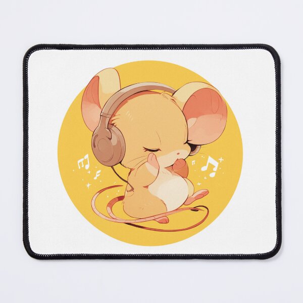 Item preview, Cute Mouse Listening to music designed and sold by SMARTKIT  DESIGNAGENCY.