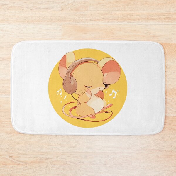 Item preview, Cute Mouse Listening to music designed and sold by SMARTKIT  DESIGNAGENCY.