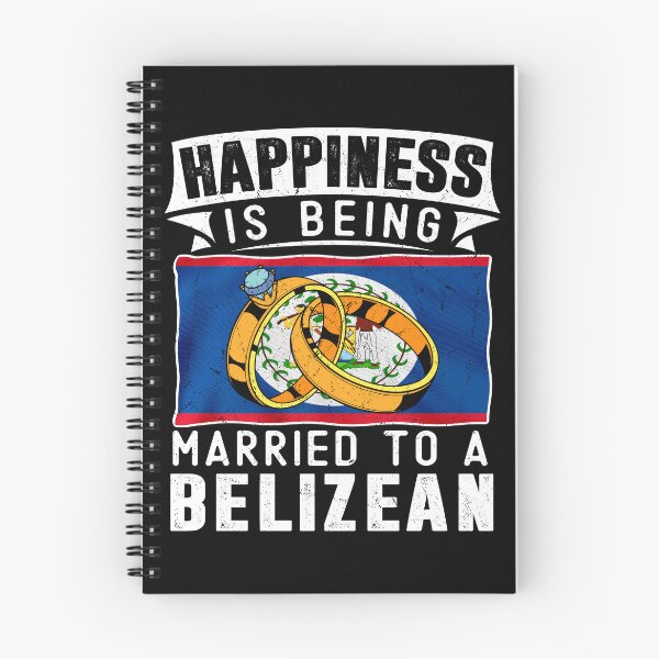 Item preview, Happiness Is Being Married to A Belizean Marriage designed and sold by OX-tright.