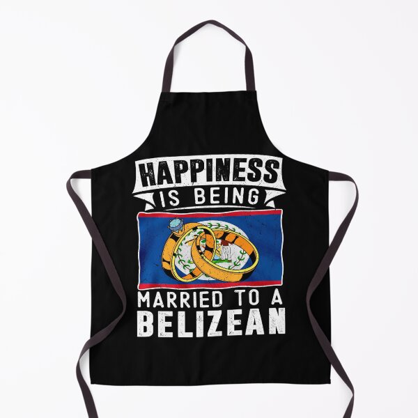 Item preview, Happiness Is Being Married to A Belizean Marriage designed and sold by OX-tright.